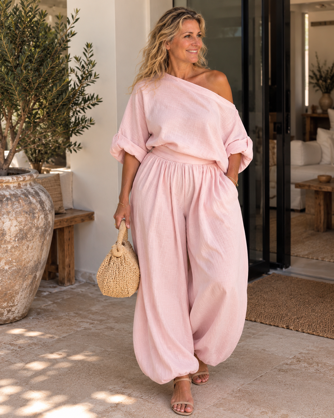 Isla | Elegant One-Shoulder Jumpsuit